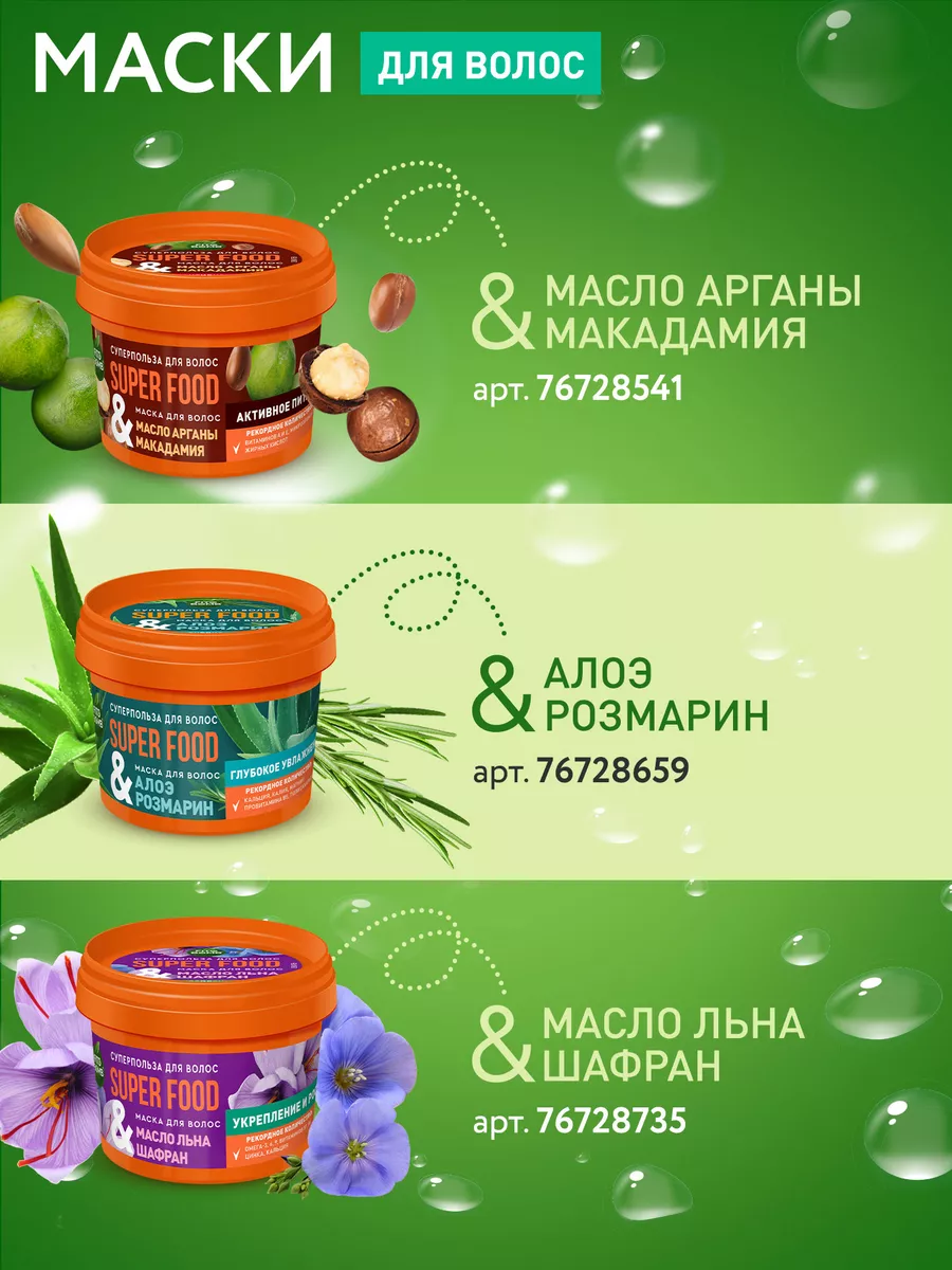 Укрепляющая маска для роста волос Масло льна и шафран 100 мл fito cosmetic  63930998 купить в интернет-магазине Wildberries