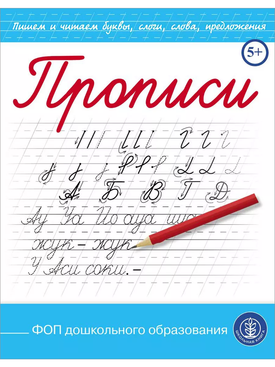 Прописи. Пишем буквы, слоги, слова. Каллиграфические Школьная Книга  63948472 купить за 1 053 ₽ в интернет-магазине Wildberries