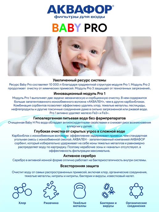 Аквафор Pro 1 сменный модуль картридж фильтр, вариант, фото 3