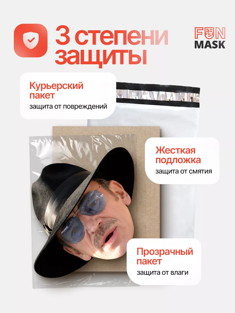 Маска Михаил Боярский, картон FUN MASK 64039781 купить за 368 ₽ в  интернет-магазине Wildberries