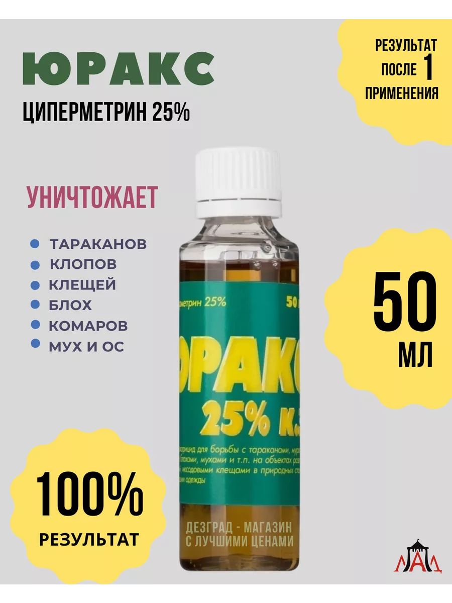 КЭ от тараканов, клопов, блох, муравьев, клещей 50 мл