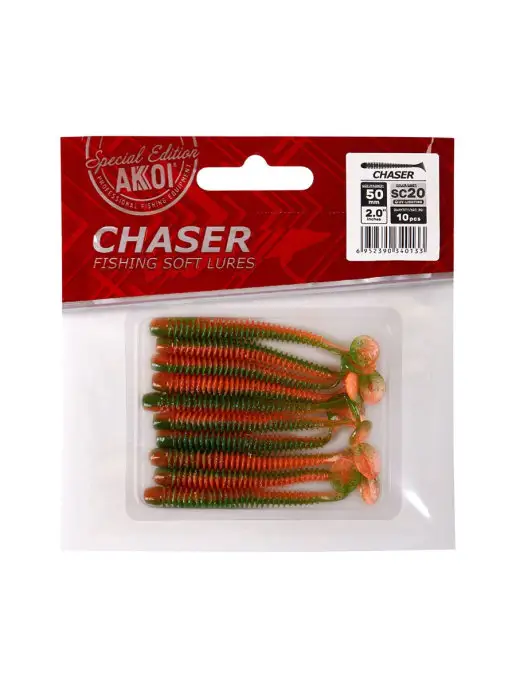 Akkoi Приманка CHASER 50мм цвет SC20 (1 пачка - 10 шт), 10 шт, фото 5