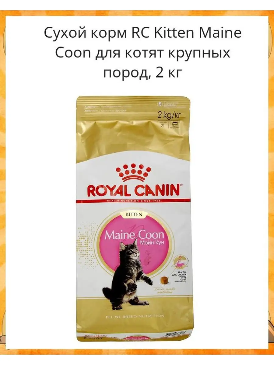 Royal Canin Maine Coon 2 Кг Купить