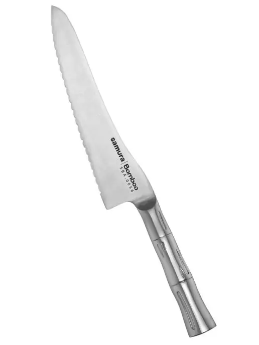 Samura Нож для хлеба и замороженных продуктов SBA-0056, серый, фото 8