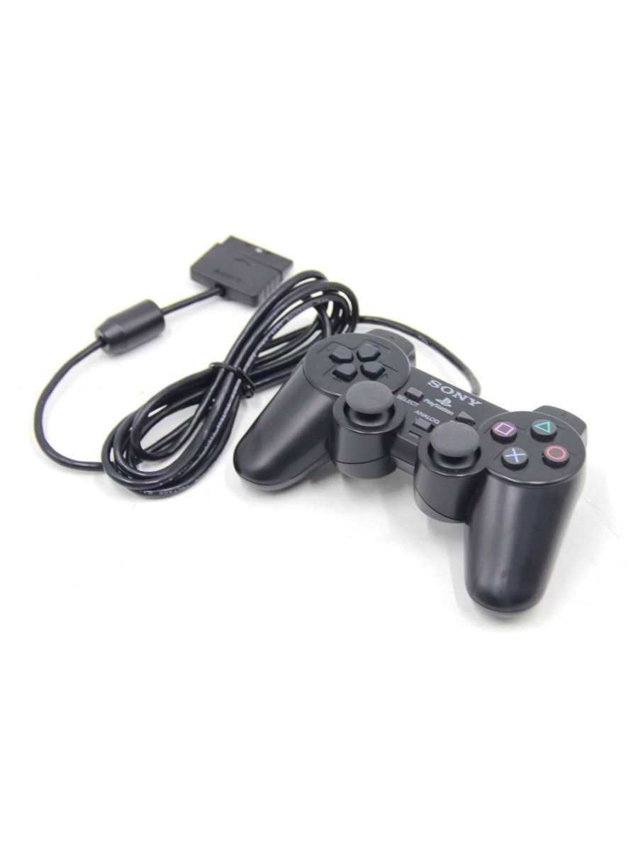 Геймпад PlayStation 1/2 (проводной) черный china 64236048 купить в  интернет-магазине Wildberries