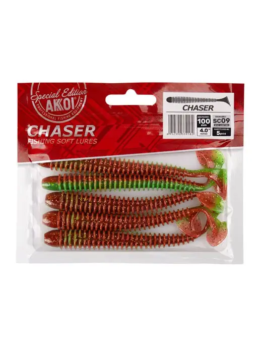 Akkoi Приманка CHASER 100мм цвет SC09 (1 пачка - 5 шт), 5 шт, фото 5