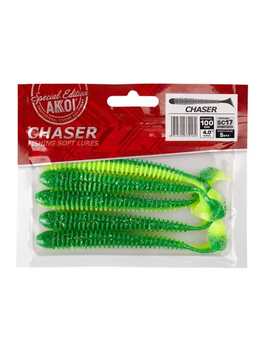 Akkoi Приманка CHASER 100мм цвет SC17 (1 пачка - 5 шт), 5 шт, фото 5