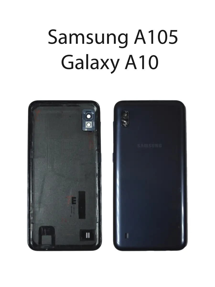 Задняя крышка Samsung A105F (Galaxy A10) Синяя Samsung 64326416 купить за  455 ₽ в интернет-магазине Wildberries