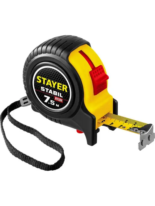 Stayer Рулетка с двухсторонней шкалой 7.5мх25мм 34131-075_z02, вариант