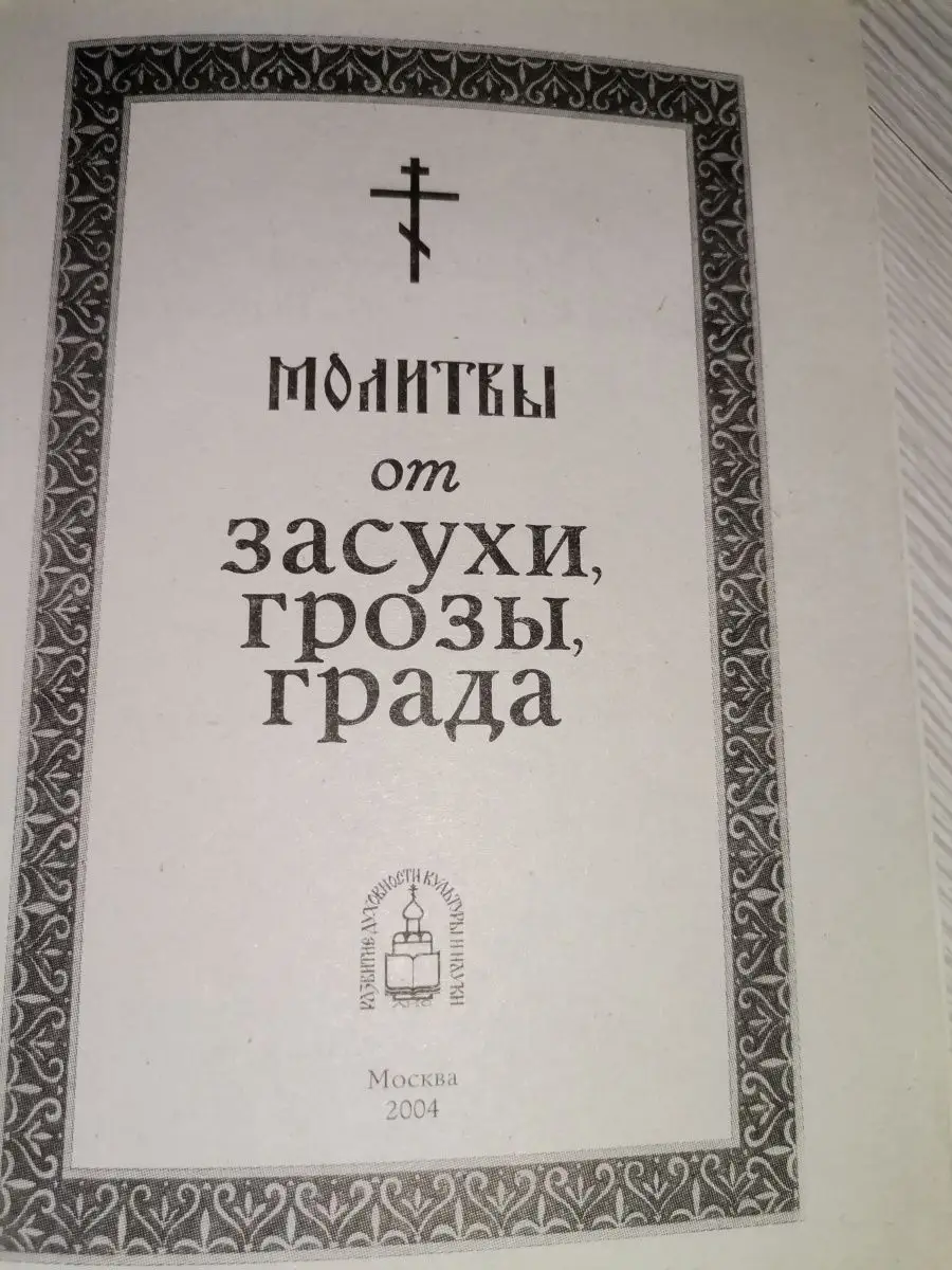 Молитвы от засухи, грозы, града. Крупный шрифт (Развитие дух Развитие  духовности, культуры и науки 64461720 купить за 200 ₽ в интернет-магазине  Wildberries