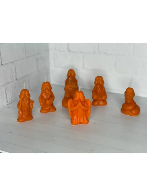 Kruutcandles Свеча эротик, оранжевый, фото 2