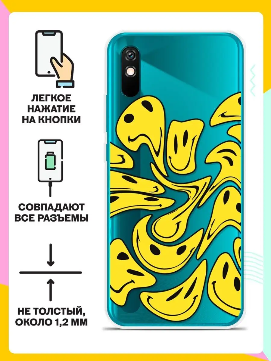 Чехол на Xiaomi Redmi 9A с принтом Xiaomi 64557158 купить за 194 ₽ в  интернет-магазине Wildberries