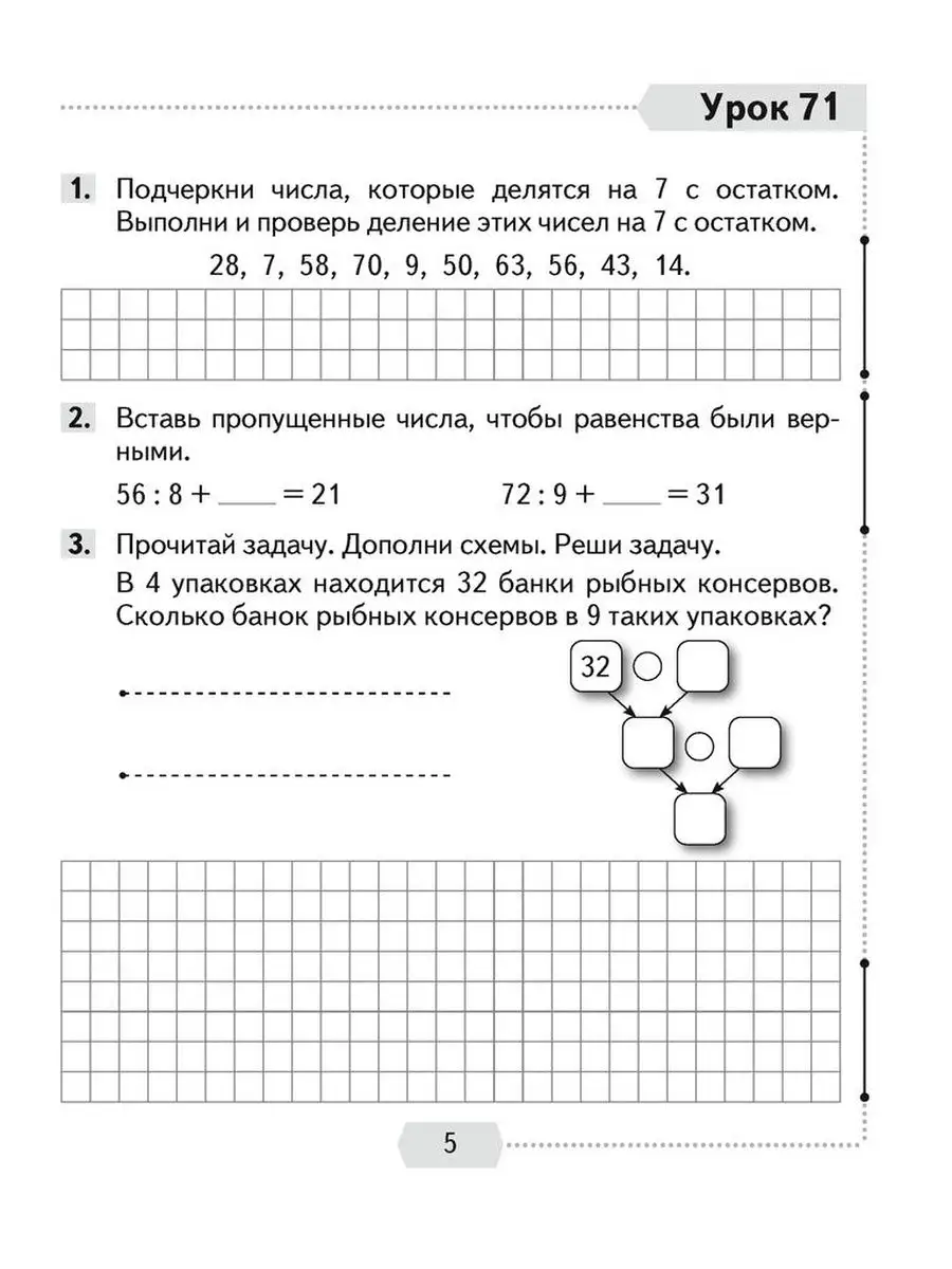 Математика. 3 класс. Рабочая тетрадь. В двух частях. Часть 2 Аверсэв  64642812 купить за 197 ₽ в интернет-магазине Wildberries