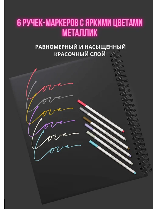BABYDOC Фотоальбом крафтовый подарочный альбом для фото, черный, фото 5