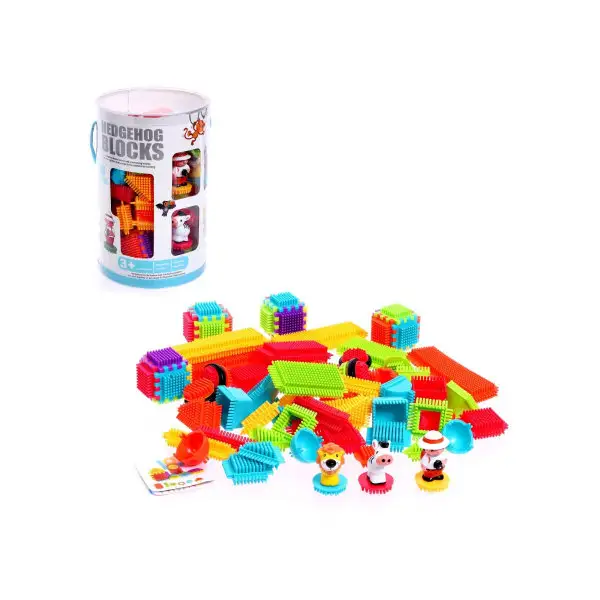 Конструктор игольчатый BRISTLES "Сафари", 90 деталей