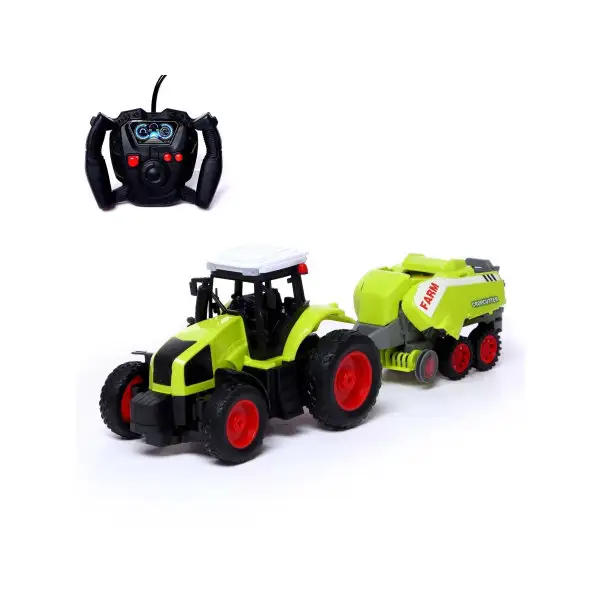 Трактор радиоуправляемый "Фермер", работает от аккумулятора