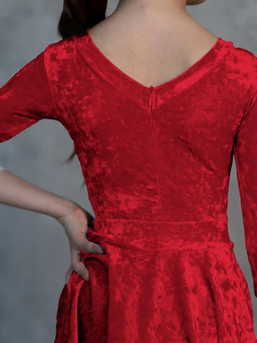 SARDANA DRESS Рейтинговое платье, бейсик тренировочное, красный, фото 2