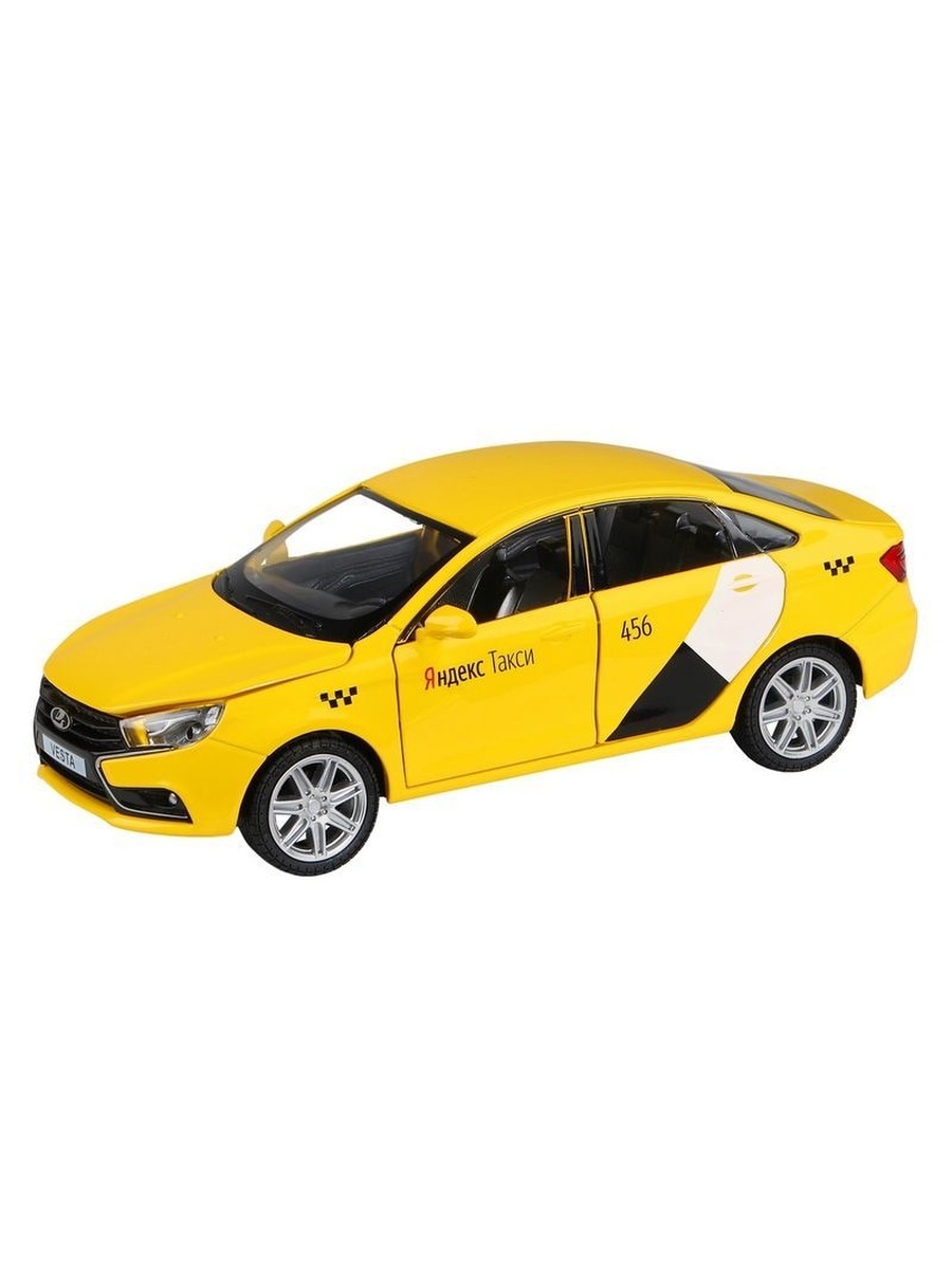 Машина Автопанорама Яндекс.Такси LADA VESTA, масштаб 1:24, (свет. звук) -  JB1251345 АВТОПАНОРАМА 64762066 купить в интернет-магазине Wildberries