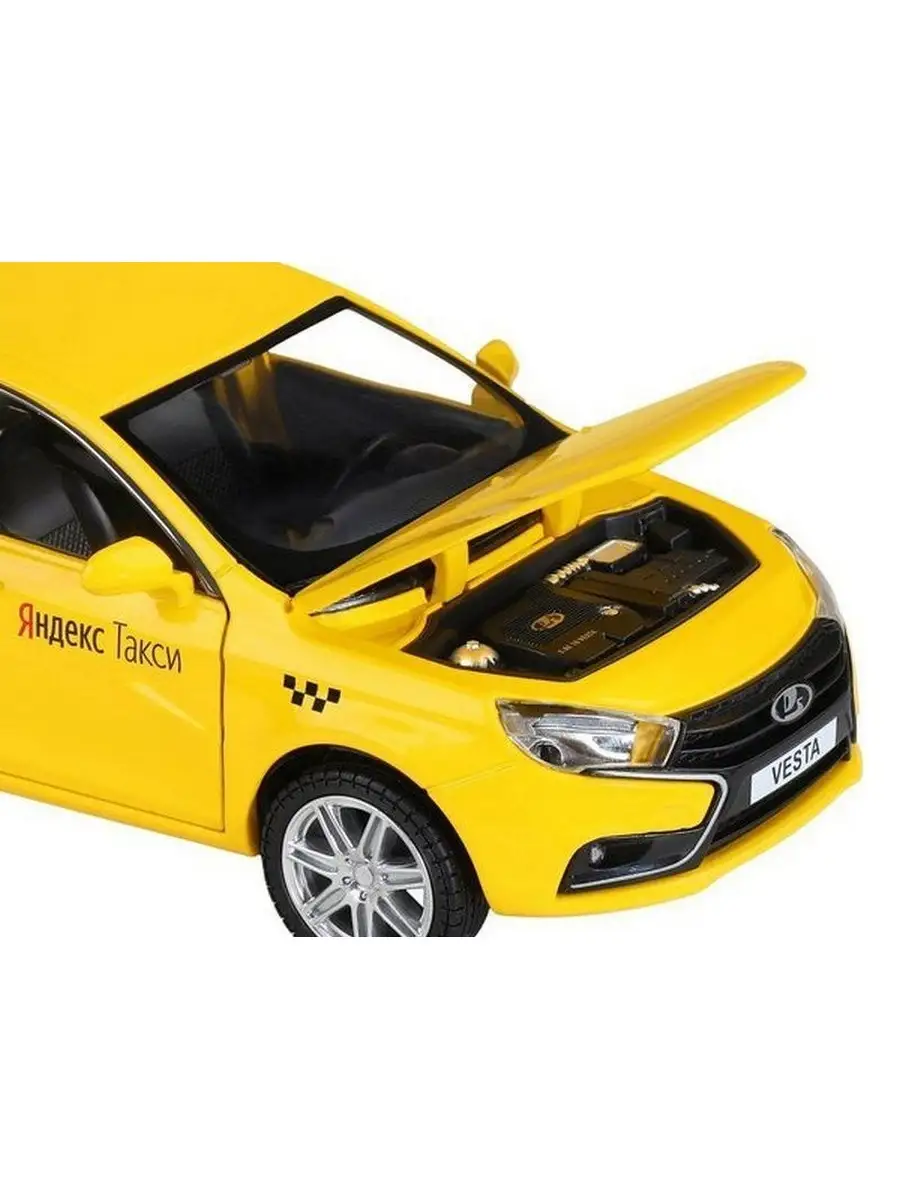 Машина Автопанорама Яндекс.Такси LADA VESTA, масштаб 1:24, (свет. звук) -  JB1251345 АВТОПАНОРАМА 64762066 купить в интернет-магазине Wildberries