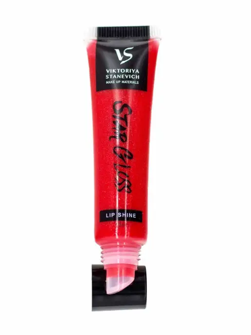 VIKTORIYA STANEVICH 04 блеск для губ STAR GLOSS, красный