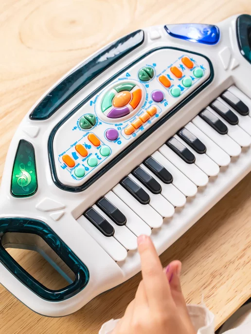 Умелец Я Пианино детское музыкальная игрушка, голубой, фото 7