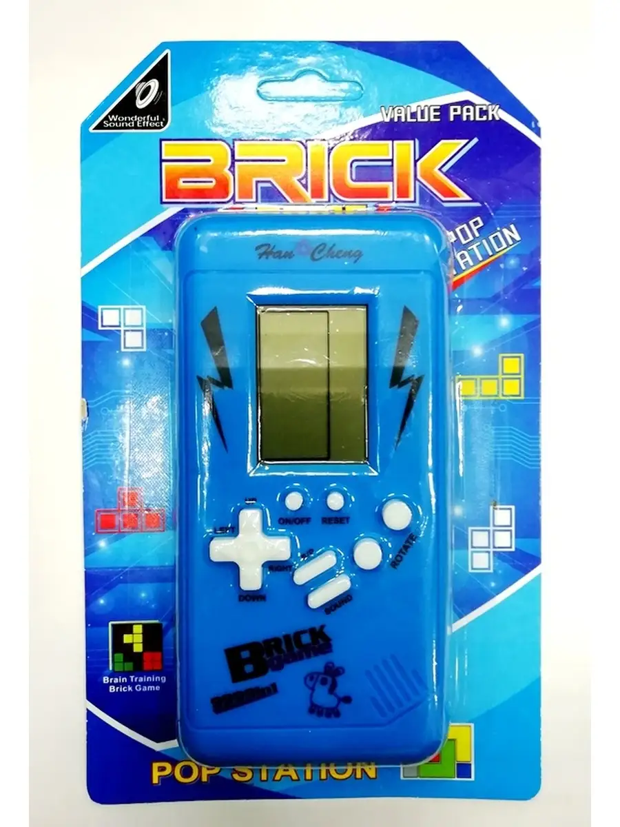 Игра электронная на батарейках. BRICK GAME Нет бренда* 64974623 купить за  284 ₽ в интернет-магазине Wildberries