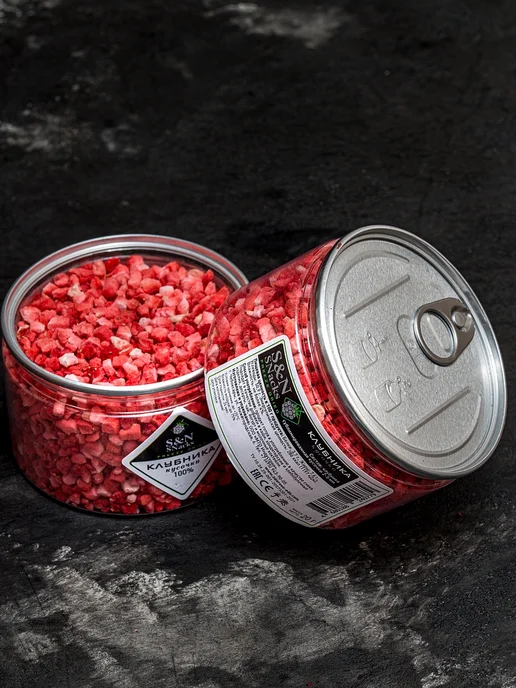 S&N SNacks Сублимированная клубника кусочки 35 г, 35 г, фото 8