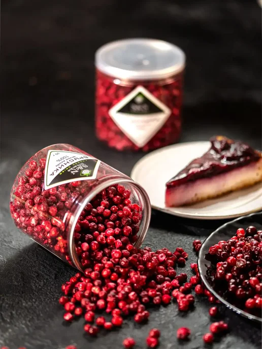 S&N SNacks Брусника сублимированная целая натуральная без сахара, вариант, фото 4