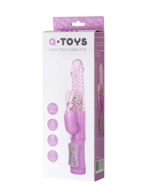 TOYFA A-Toys Вибратор, фиолетовый, фото 7