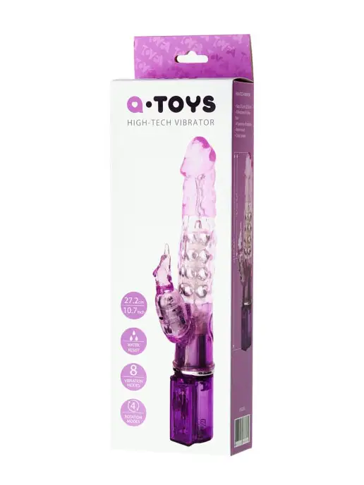 TOYFA A-Toys Вибратор, фиолетовый, фото 5