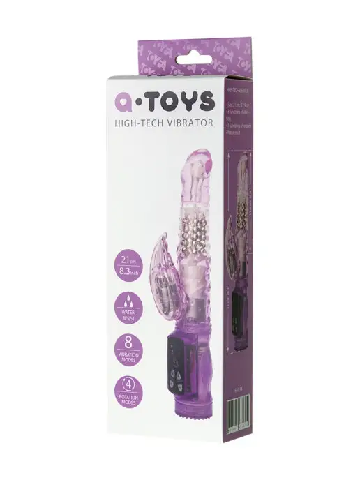 TOYFA A-Toys Вибратор, фиолетовый, фото 5