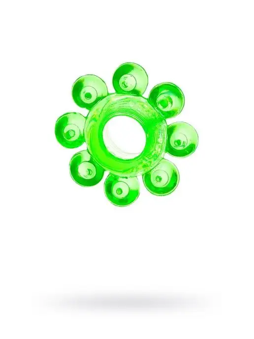 Toyfa Basic Эрекционное кольцо, зеленый
