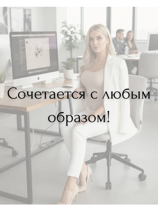 Dragotsennaya Майка топ трикотажная на тонких бретелях, бежевый, фото 7