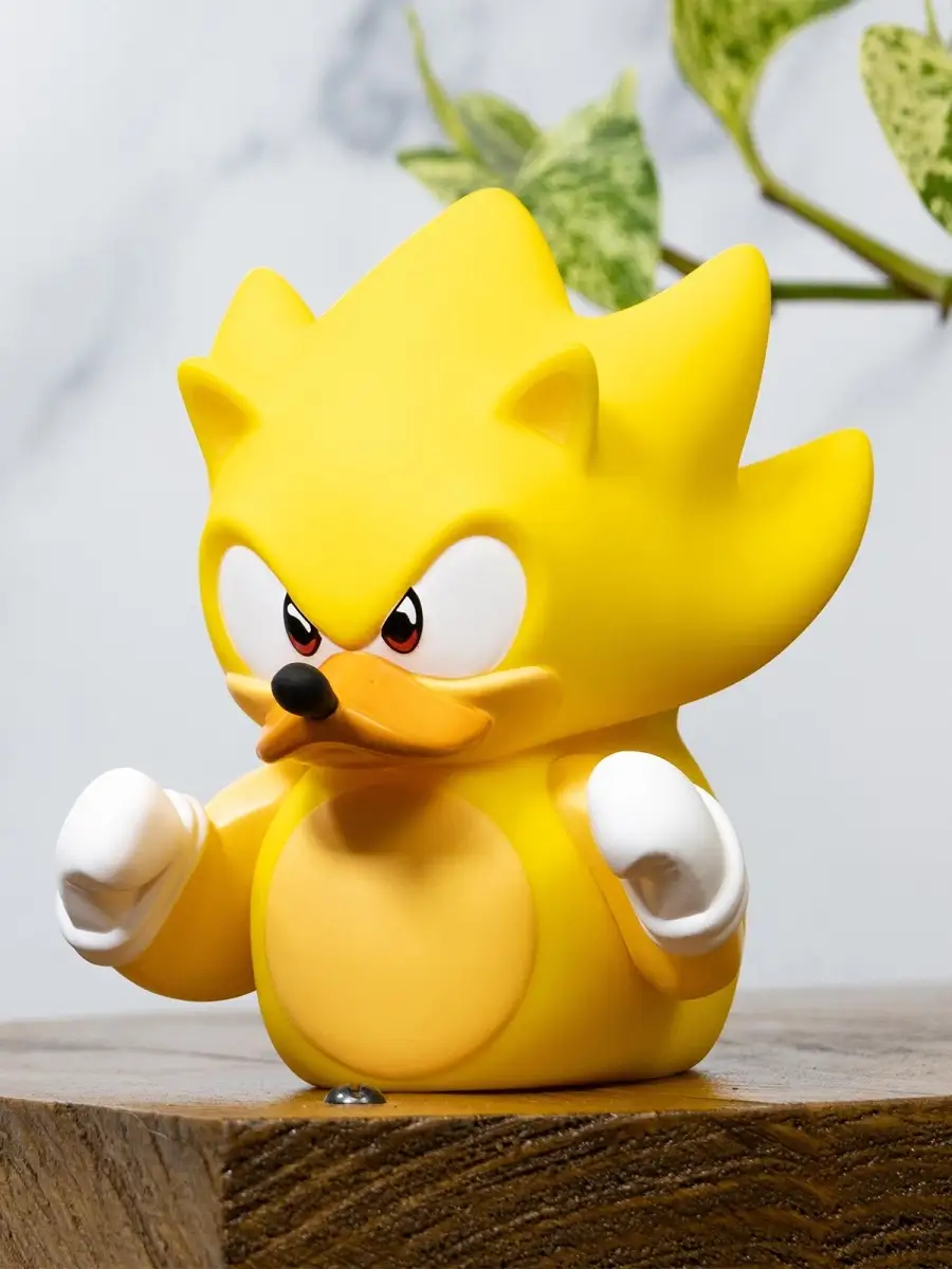 Фигурка-утка Tubbz Sonic the Hedgehog Super Sonic Rubber Road Ltd 65073747  купить в интернет-магазине Wildberries