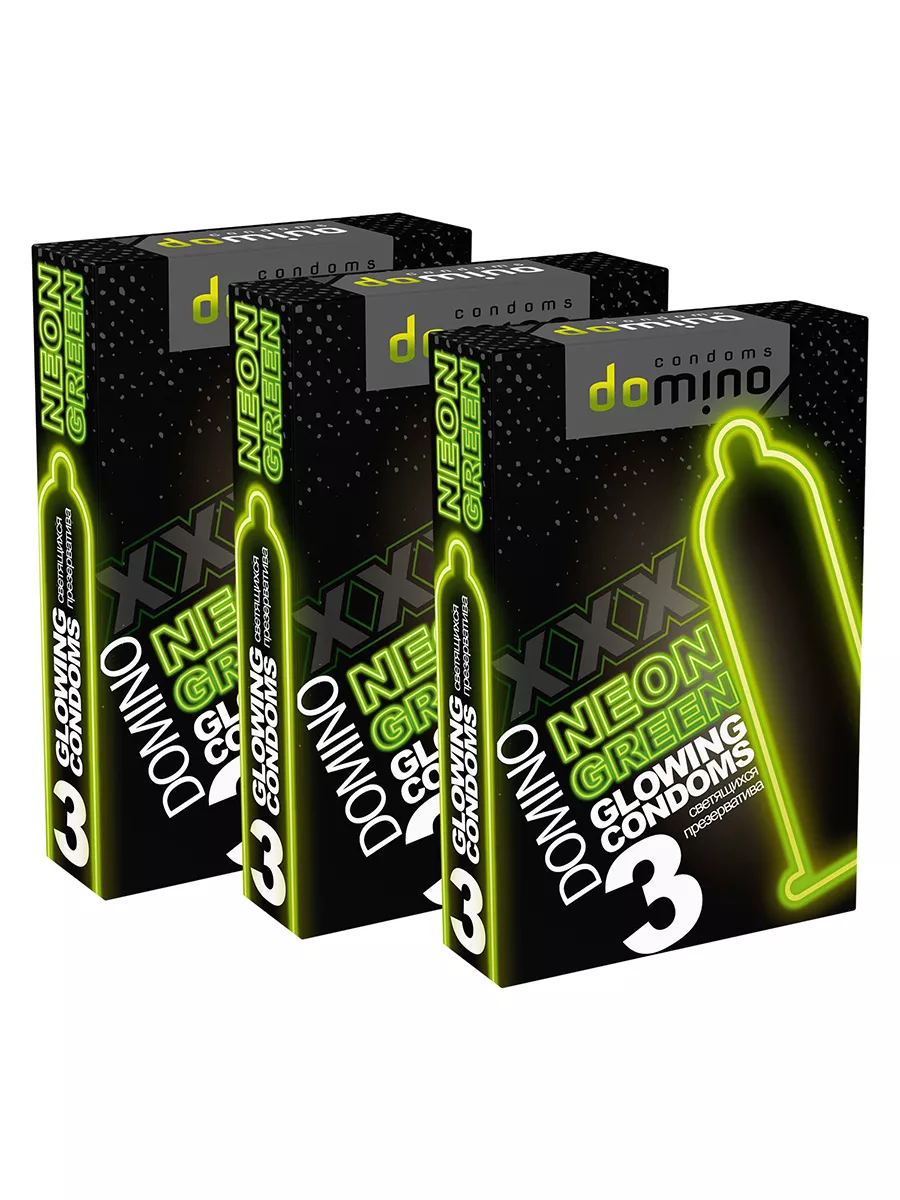 Презервативы Neon Green 9 шт DOMINO 65079697 купить за 331 ₽ в  интернет-магазине Wildberries