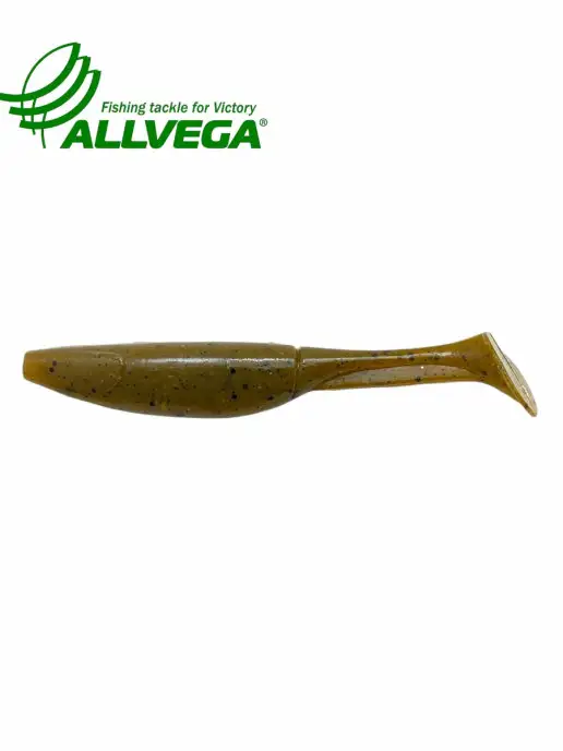 ALLVEGA Приманка съедобная "Belly Dance Shad" 7см, 5 шт, фото 5