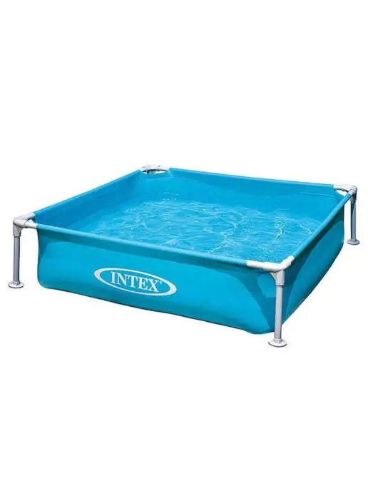 Bestway Каркасный бассейн мини (голубой), 122х122х30 см, от 2 лет, 122x122x30 см, фото 2