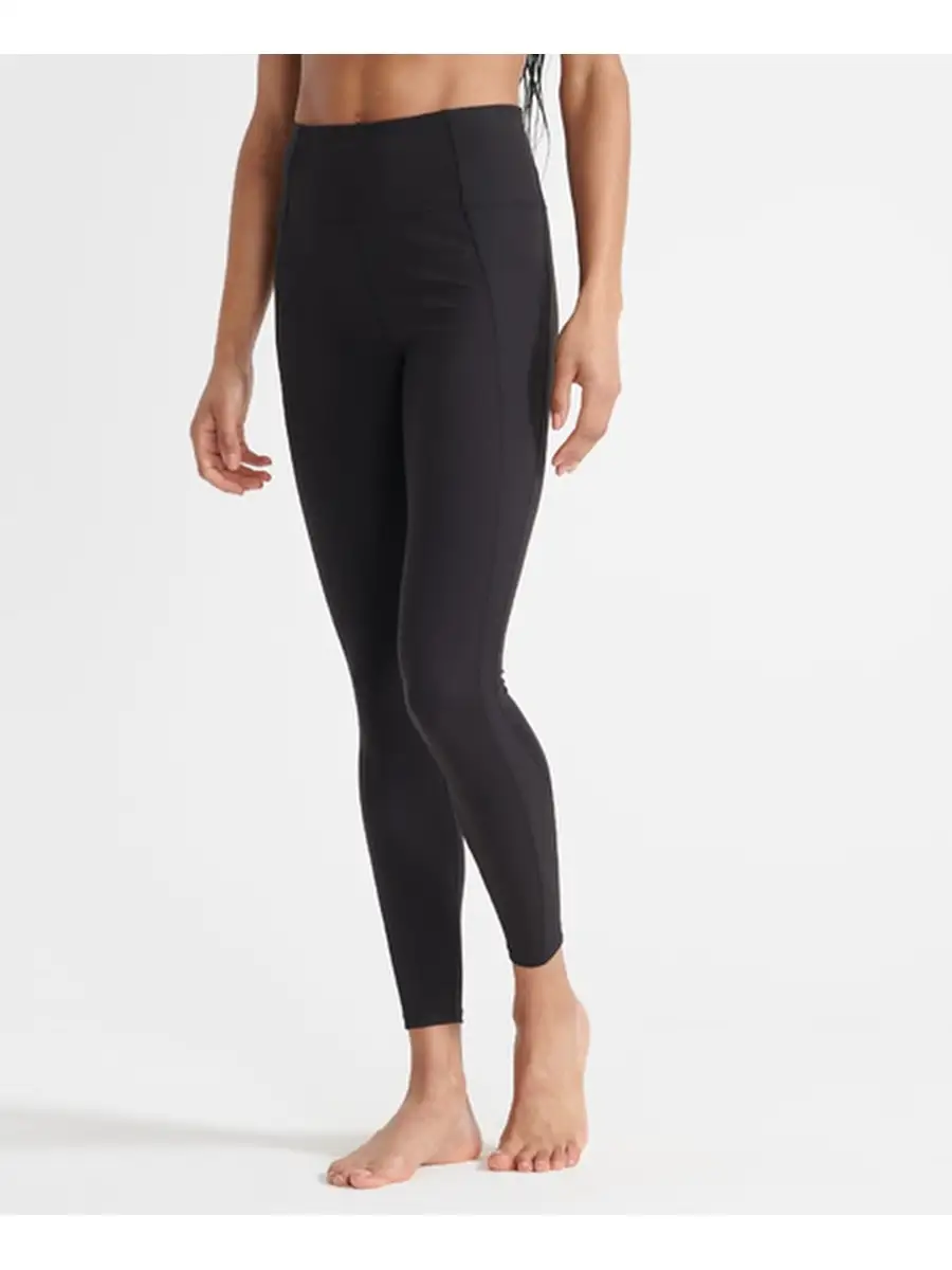 FLEX HIGH WAIST LEGGINGS 02A Black Superdry 65091354 Wildberries