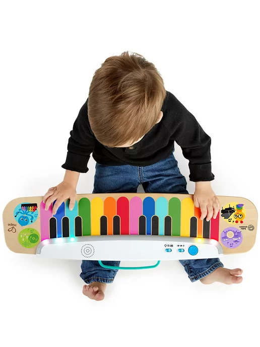 HAPE Музыкальная игрушка Синтезатор для малышей, синий, фото 5