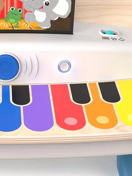 HAPE Музыкальная игрушка Пианино для малышей, голубой, фото 6