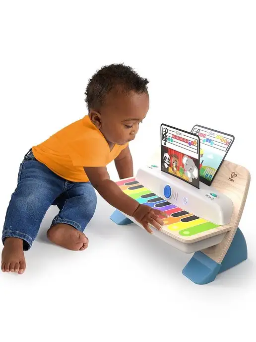 HAPE Музыкальная игрушка Пианино для малышей, голубой, фото 7