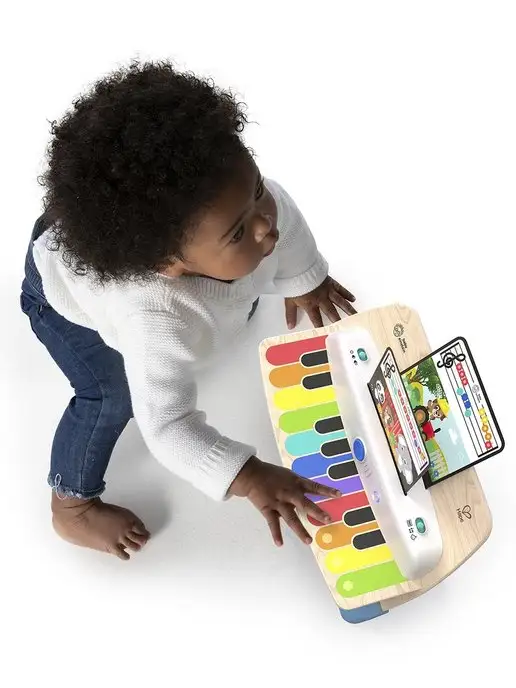 HAPE Музыкальная игрушка Пианино для малышей, голубой, фото 8