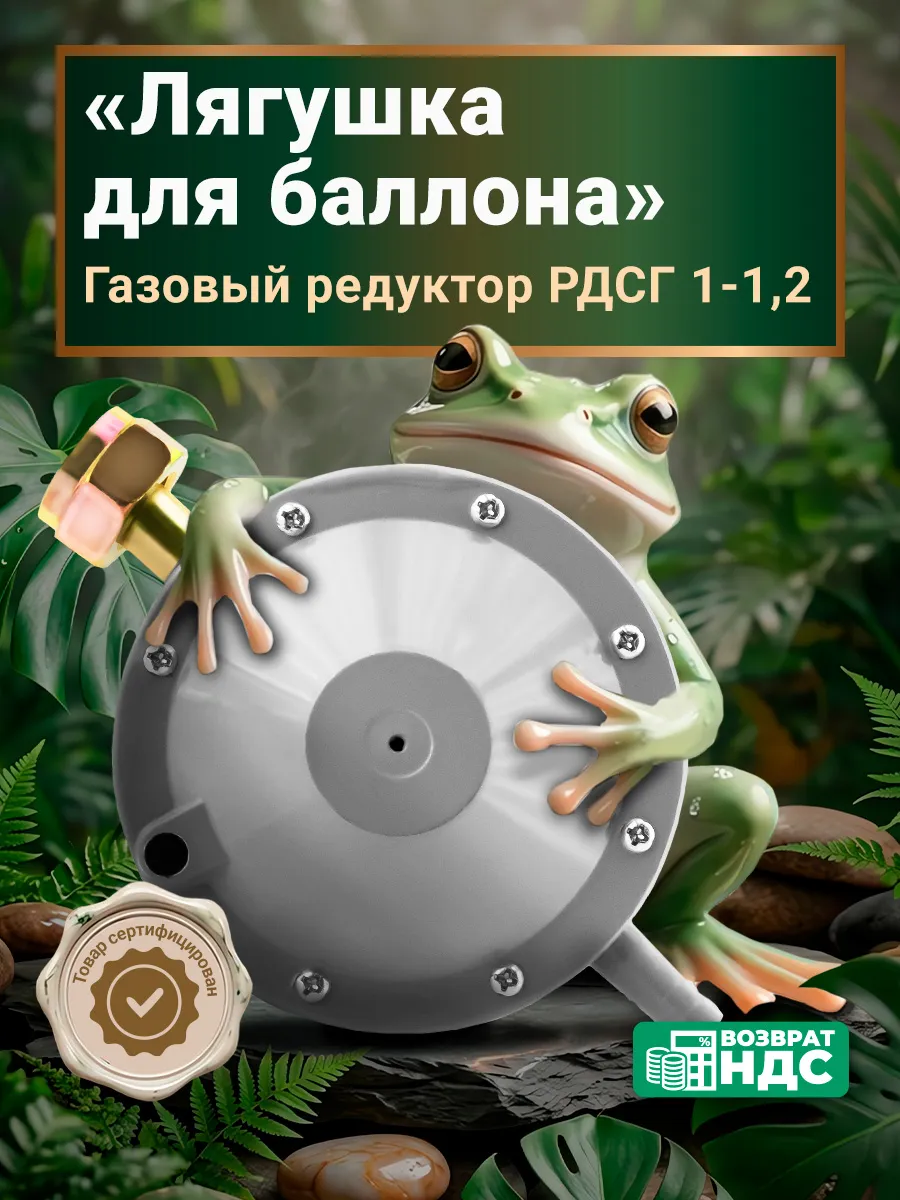 Редуктор для баллона РДСГ 1-1.2 ("лягушка")