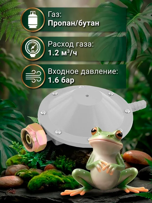вариант Редуктор для баллона РДСГ 1-1.2 ("лягушка"), вариант, фото 2
