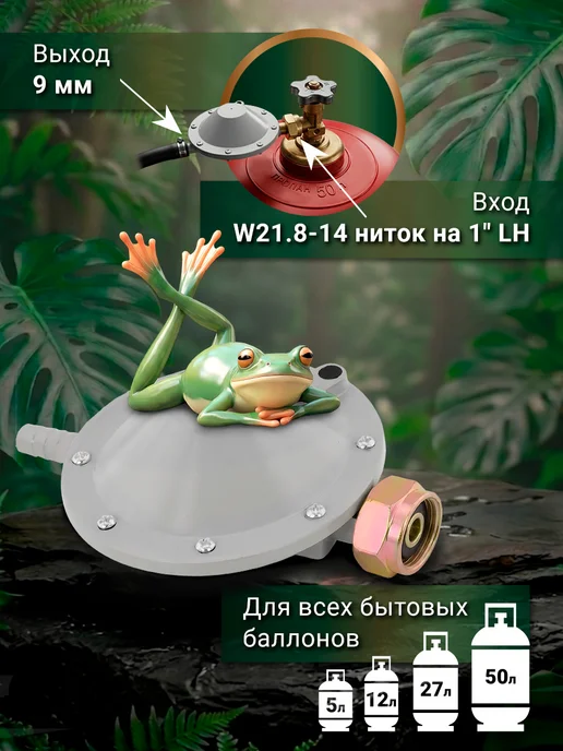 вариант Редуктор для баллона РДСГ 1-1.2 ("лягушка"), вариант, фото 3