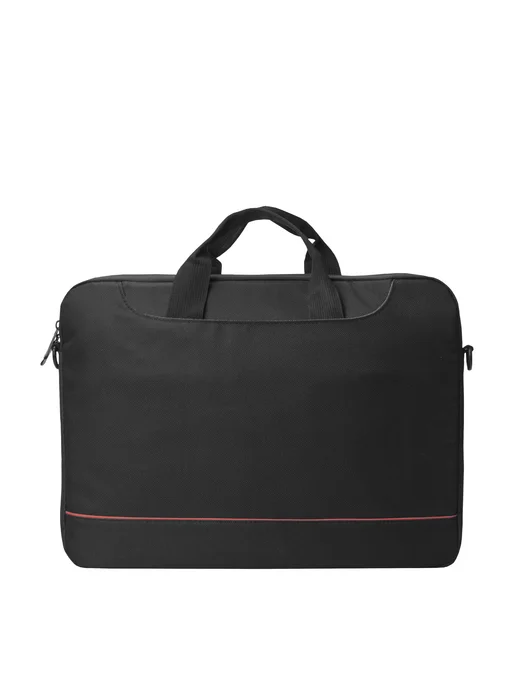 Portcase Сумка для ноутбука 15.6 16 и документов а4, черный, фото 7