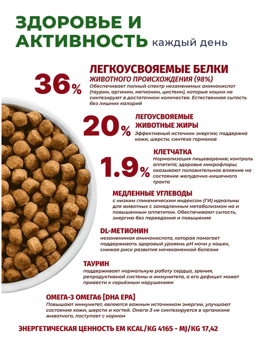 Сухой корм Farmina. Кошек для собак, ягненок, 1,5 кг, фото 4