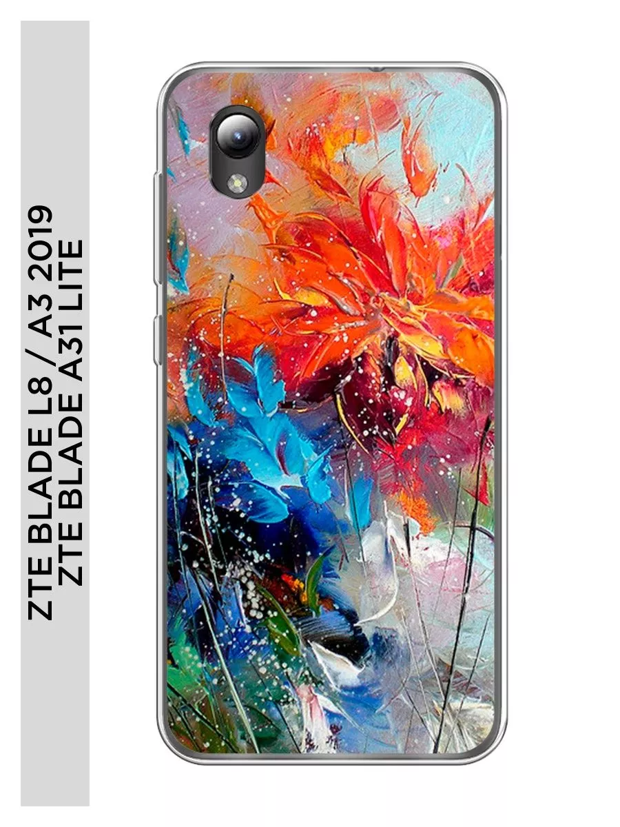 Чехол на ZTE Blade L8 / A3 2019 с рисунком ZTE 65140375 купить за 319 ₽ в  интернет-магазине Wildberries