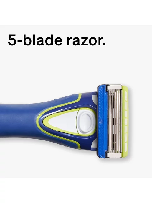 Schick Мужская бритва с триммером Hydro 5 Groomer Trimmer, синий, фото 6