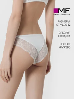 Трусы слипы кружевные Mark Formelle 65176348 купить за 395 ₽ в интернет-магазине Wildberries